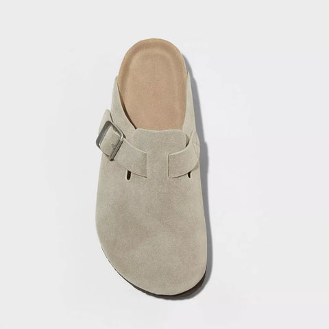 Universal Thread Women's Gray Betsy Clog Mule Slippers | Universal Thread In Lebanon