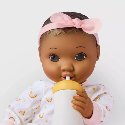 Gigglescape Nurturing Baby Doll - Dark Brown Hair Brown Eyes|Gigglescape In Lebanon