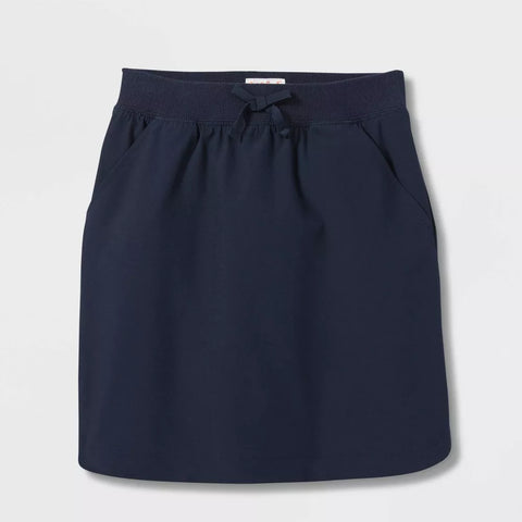 Cat & Jack Girl's Navy Woven Performance Uniform Skort | Cat & Jack In Lebanon