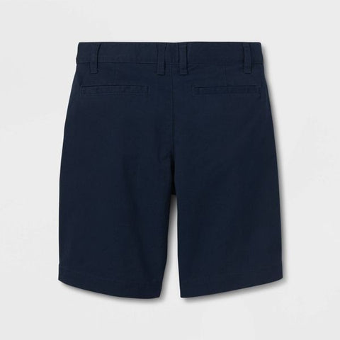 Cat & Jack Girl's Navy Regular Fit Flat Front Uniform Shorts | Cat & Jack In Lebanon