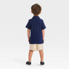 OshKosh B'gosh Boy's Navy & Beige Button Down Top and Woven Shorts Set 2 Pieces | OshKosh B'gosh In Lebanon