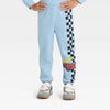 Hotwheels Boy's Light Blue Fleece Pullover and Bottom Pajama Set 2 Pieces | Hotwheels In Lebanon