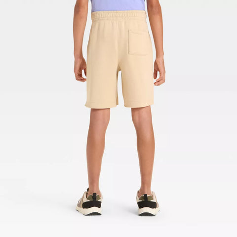 Art Class Boy's Beige Mid-Rise Fleece Pull-On Shorts|Art Class In Lebanon