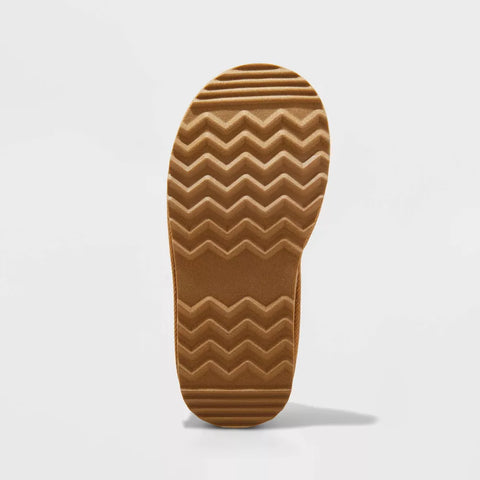 Cat & Jack Girl's Beige Nola Faux Suede Clog Slippers|Cat & Jack In Lebanon