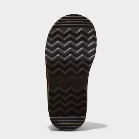 Cat & Jack Boy's Black Nola Faux Suede Clog Slippers |Cat & Jack In Lebanon