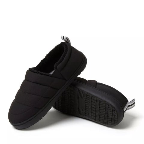 Dearfoams Women's Black Fern Ripstop Closed Back House Slipper | Dearfoams In Lebanon