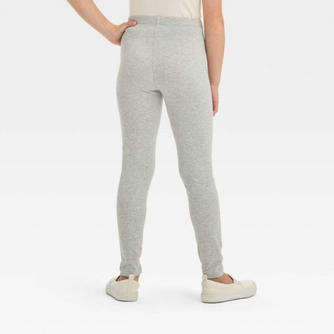 Cat & Jack Girl's Light Grey Basic Leggings | Cat & Jack In Lebanon
