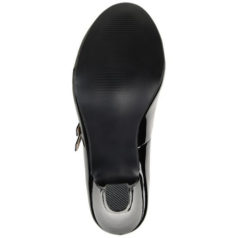 Journee Collection Women's Black Windy Heels  | Journee Collection  in Lebanon