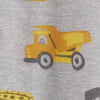 Carter's Just One You Baby Boy's Multicolor Long Sleeve 2pk Fire Trucks and Construction Footed Overall | Carter's Just One You In Lebanon