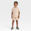 Cat & Jack Boy's Beige Short Sleeve Hooded Shirt and Shorts Set 2 Pack | Cat & Jack In Lebanon