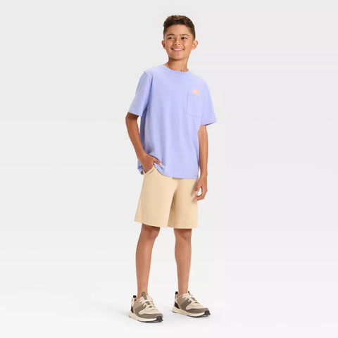 Art Class Boy's Beige Mid-Rise Fleece Pull-On Shorts|Art Class In Lebanon