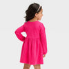 Cat & Jack Girls' Fuchsia  Long-Sleeve Knit Dress  | Cat & Jack in Lebanon