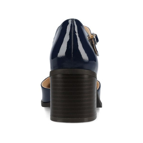 Journee Collection Women's Navy Evangeline Heels  | Journee Collection  in Lebanon
