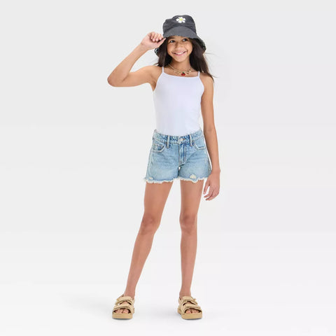 Art Class Girl's Blue Mid-Rise Jean Shorts |Art Class In Lebanon