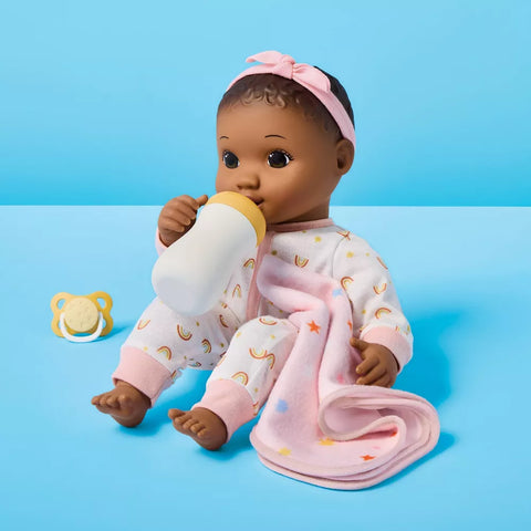 Gigglescape Nurturing Baby Doll - Dark Brown Hair Brown Eyes|Gigglescape In Lebanon