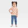 Cat & Jack Baby Girl's Beige Heart Print Blouse | Cat & Jack In Lebanon