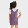 Cat & Jack Girl's Purple 2 Pieces Short Sleeve Corduroy Skirtall Dress | Cat & Jack In Lebanon