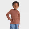 Cat & Jack Baby Boy's Brown Long Sleeve Knit Blouse | Cat & Jack In Lebanon