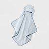 Cloud Island Baby Blue 76X76 CM Hooded Towel | Cloud Island In Lebanon