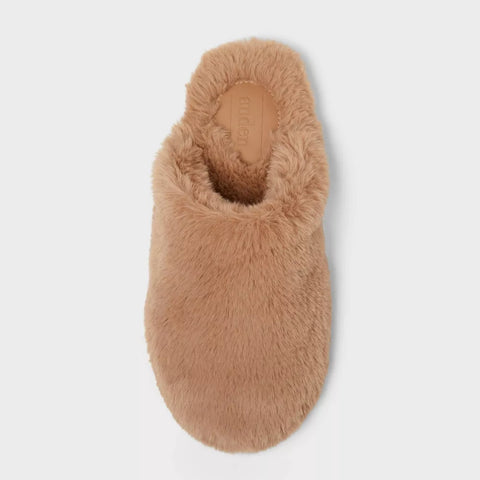 Auden Women's Tan Emily Scuff Slippers | Auden In Lebanon