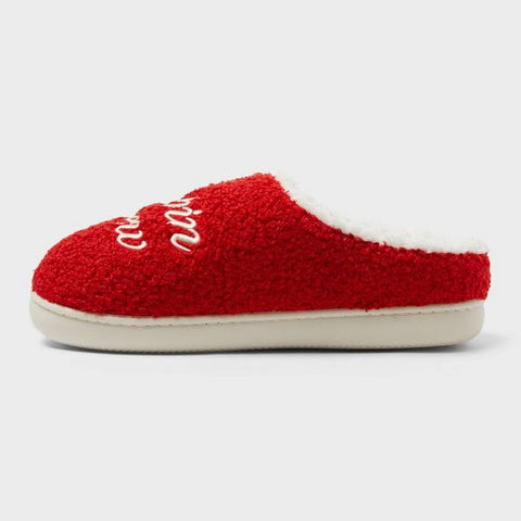 Wondershop  Unisex Red Cabin Crew Scuff Slippers |Wondershop in Lebanon