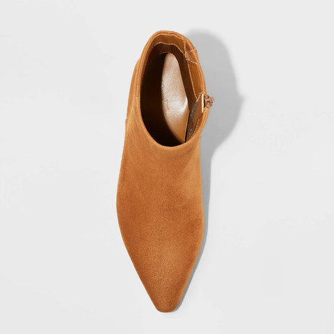Universal Thread Women's Camel Taylor Kitten Heel Ankle Boots | Universal Thread In Lebanon
