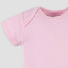 Gerber Baby Girl's Pink Pack Of 4 Short Sleeve Bodysuit | Gerber In Lebanon