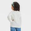 Cat & Jack Girl's White With Buttons & Pockets Cardigan | Cat & Jack In Lebanon