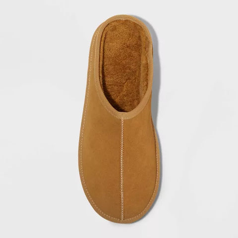 Goodfellow & Co Men's Brown Cruz Genuine Suede Clog Slippers |Goodfellow & Co In Lebanon