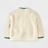 Cat & Jack Baby Boy's Beige Trim Faux Shearling Fur Jacket | Cat & Jack In Lebanon