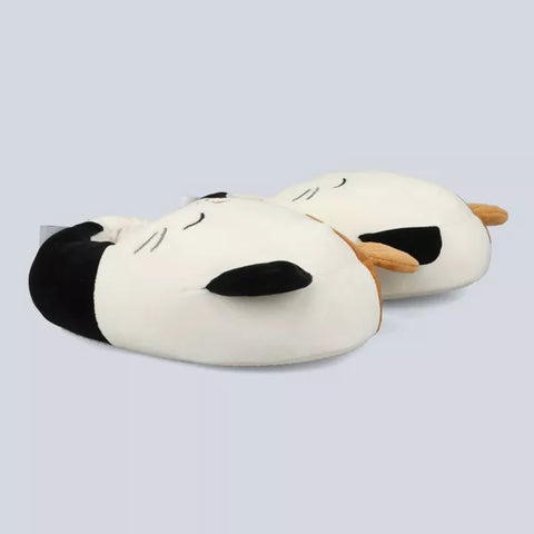 Squishmallows Kids' Cam the Cat Plush Slippers - Off-White  |Squishmallows In Lebanon
