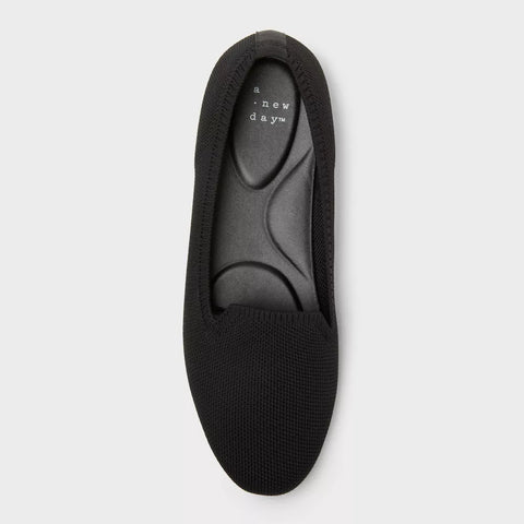 A New Day Women's Black Etta Knit Washable Loafers | A New Day In Lebanon