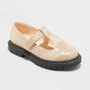 Cat & Jack Girl's Gold Londyn Lug Sole Mary Jane Shoes | Cat & Jack In Lebanon