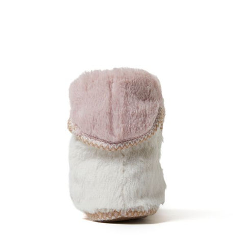 Dearfoams Women's White Beth Faux Fur Fold Down Fuzzy Panduf |Dearfoams  in Lebanon
