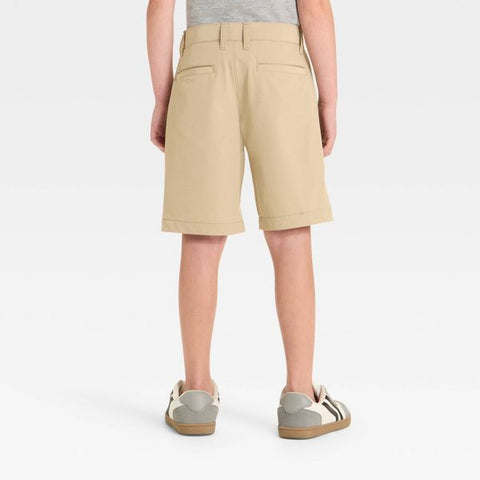 Cat & Jack Boy's Khaki Uniform Quick Dry Shorts | Cat & Jack in Lebanon