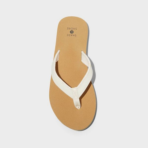 Shade & Shore Women's Beige Nona Thong Slippers | Shade & Shore In Lebanon