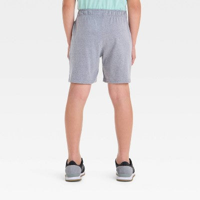 Cat & Jack Boy's Gray Midweight Jersey Flexible Drawstring Pull-On Shorts |Cat & Jack In Lebanon