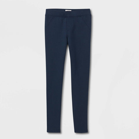 Cat & Jack Girl's Navy Uniform Ponte Jeggings  |Cat & Jack In Lebanon