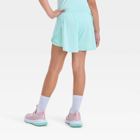 All In Motion Girl's Light Teal Green Shorts  | All In Motion in Lebanon