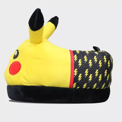 Pokemon Baby Boy's Yellow Extended Sizing Plush Slippers |Pokemon In Lebanon