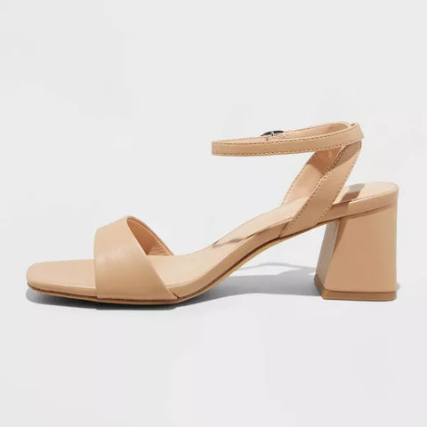 A New Day Women's Beige Shannon Heels |A New Day In Lebanon