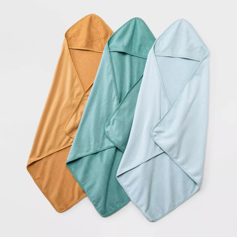 Cloud Island Baby Multicolor 76X76 CM 3pk Muslin Hooded Towel | Cloud Island In Lebanon