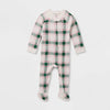 Wondershop Baby  Boys' Multicolor Plaid Holiday Overall  | Wondershop in Lebanon