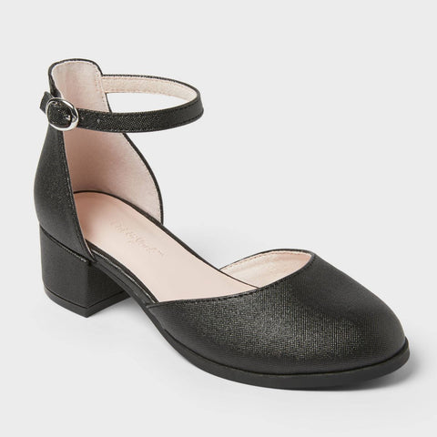 Cat & Jack Girl's Black Closed Round Toe Hazel Dress Sandals | Cat & Jack in Lebanon