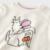 Cat & Jack Baby Girl's White & Black French Terry Pajama Set 2 Pieces | Cat & Jack In Lebanon