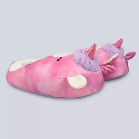 Squishmallows Girl's Pink Lola the Unicorn Plush Slippers |Squishmallows In Lebanon