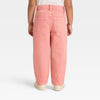 Cat & Jack Girl's Pink Barrel Pant | Cat & Jack In Lebanon