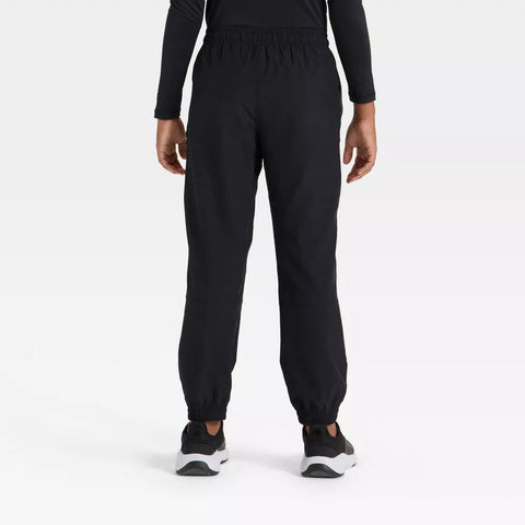 All In Motion Boy's Black Lined Woven Jogger Pants | All In Motion In Lebanon