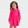 Cat & Jack Girls' Fuchsia  Long-Sleeve Knit Dress  | Cat & Jack in Lebanon