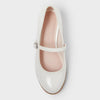 Cat & Jack Girl's White Avi Patent Dress Ballerina | Cat & Jack In Lebanon